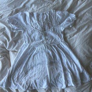 Kimchi Blue White Eyelet Blouse